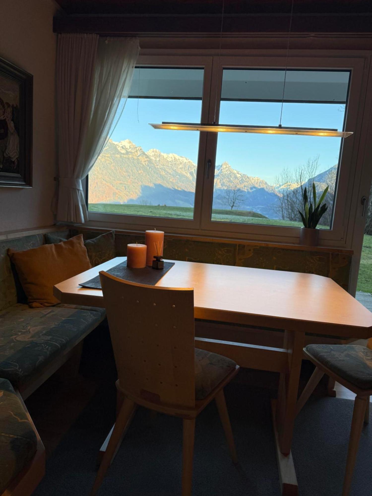 Bergnest Brandnertal Apartment เบือร์เซอร์แบร์ก ภายนอก รูปภาพ